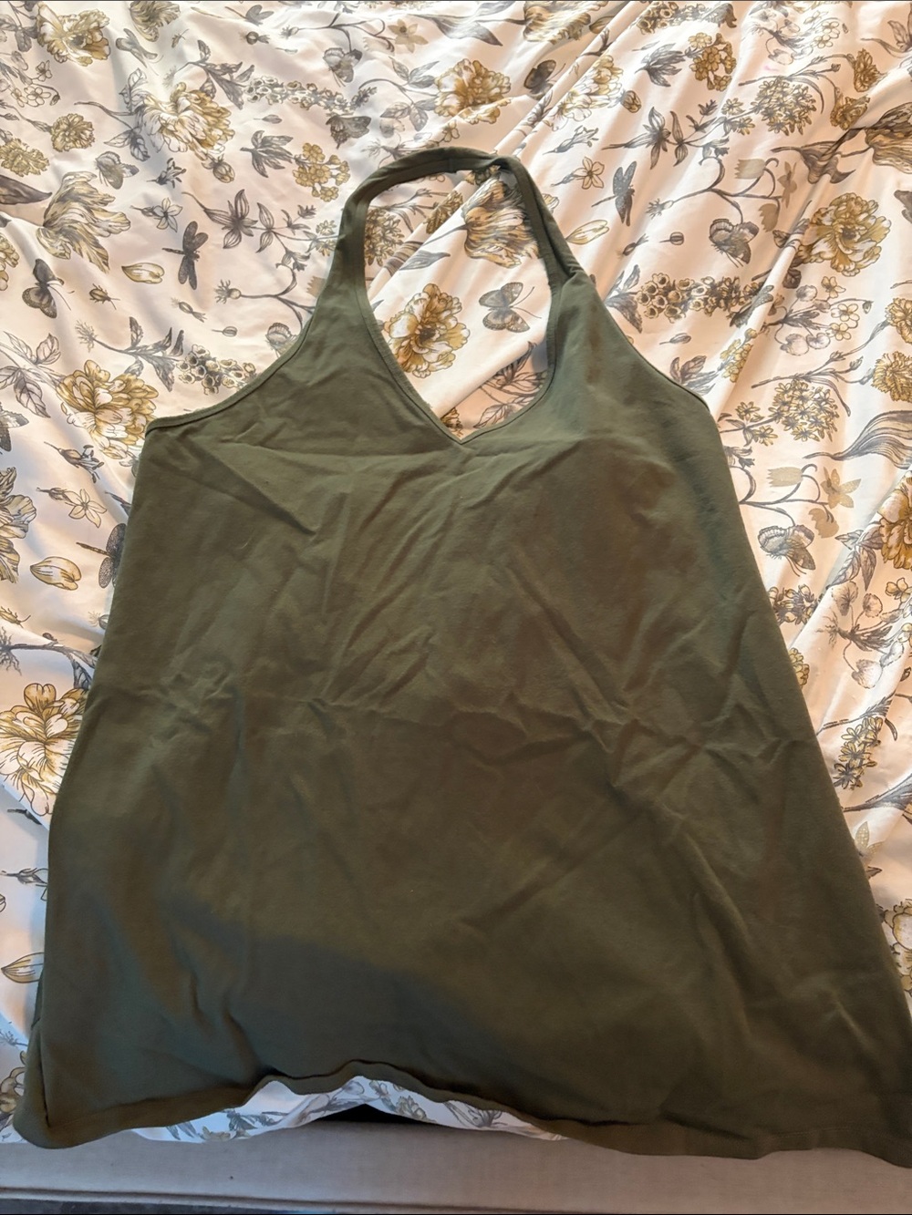 Torrid Women’s Olive Green Halter Tank Top